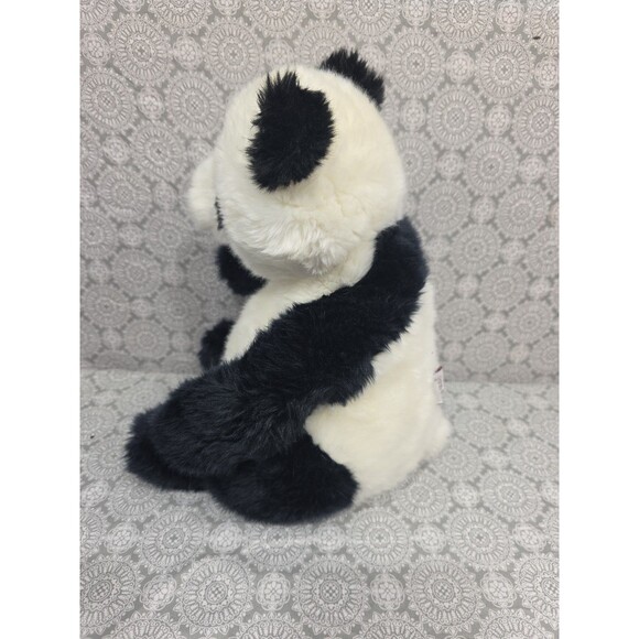 12" Gund Soft Panda Plush Stuffed Animal Toy Black & White Bei Bei Decor Cuddle - Picture 2 of 10
